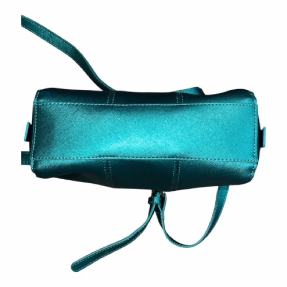 Joy Mangano Vibrant Teal Crossbody Bag